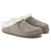 BIRKENSTOCK Zermatt Premium Suede Leather-Stone Coin at Gravity NYC